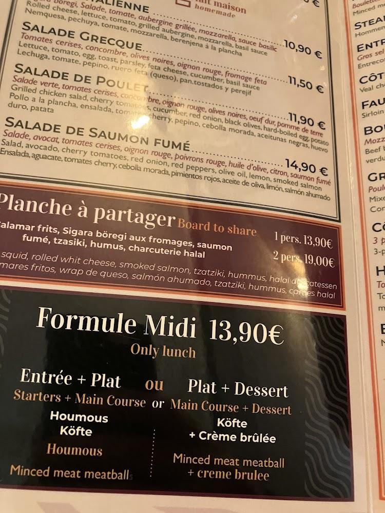 L'Adresse - Menu Image 3